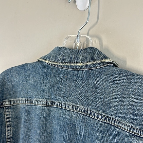 Lucky Brand The Tomboy Trucker Jacket Size L - Picture 8 of 16